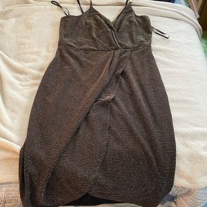 Black and Gold Guess Dress